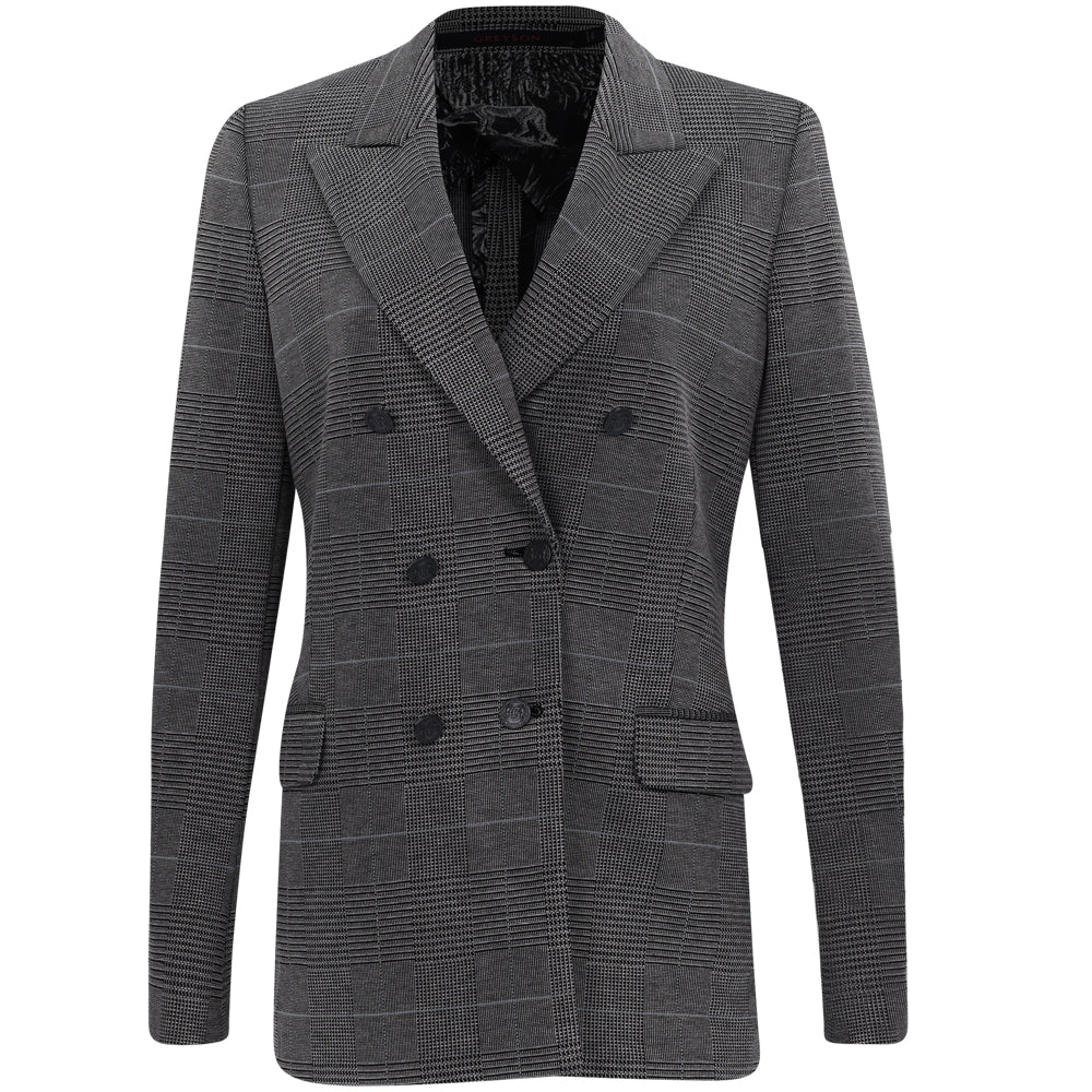 Women's Glen Plaid Blazer Jacket