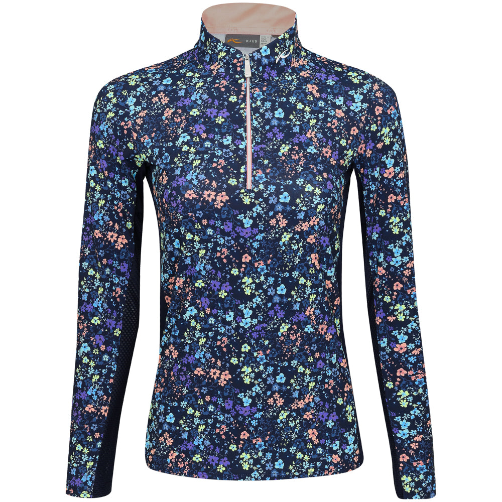 Women's Sunshine Printed 1/2 Zip Pullover