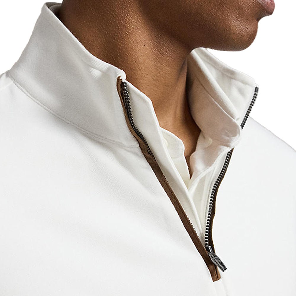 Mesh 1/4 Zip Pullover