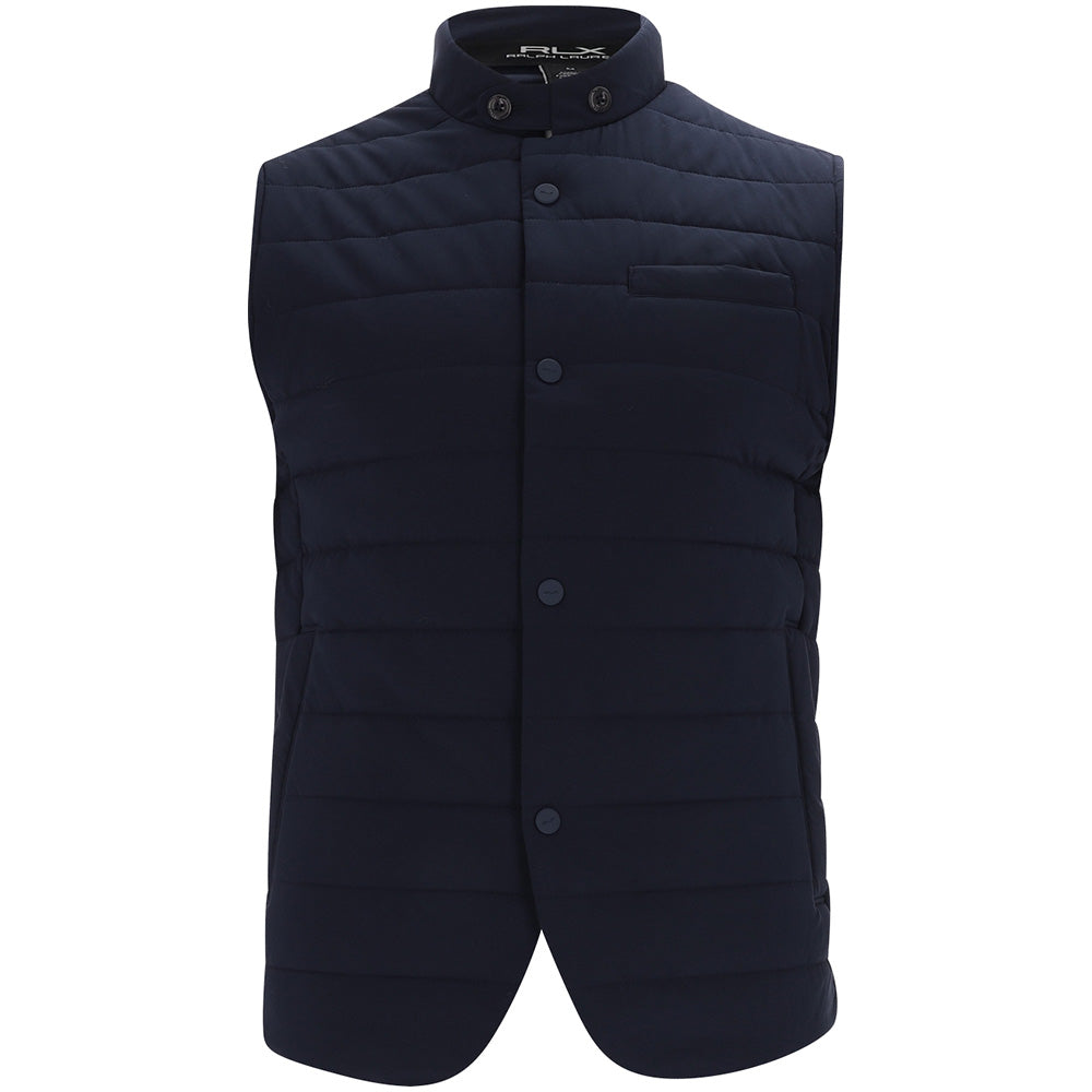 Quilted Mock Neck Vest