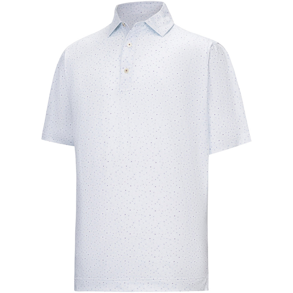 Linework Floral Polo