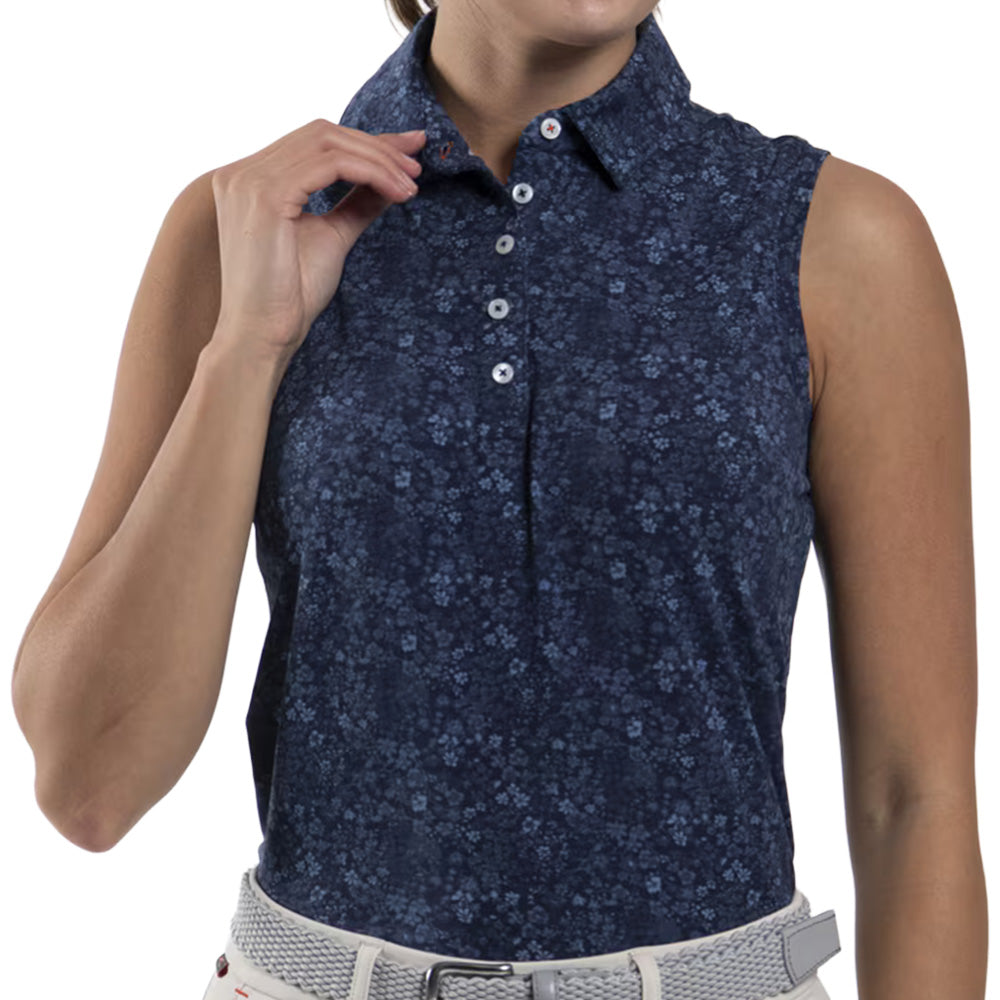 Women's Hollow Pima Polo