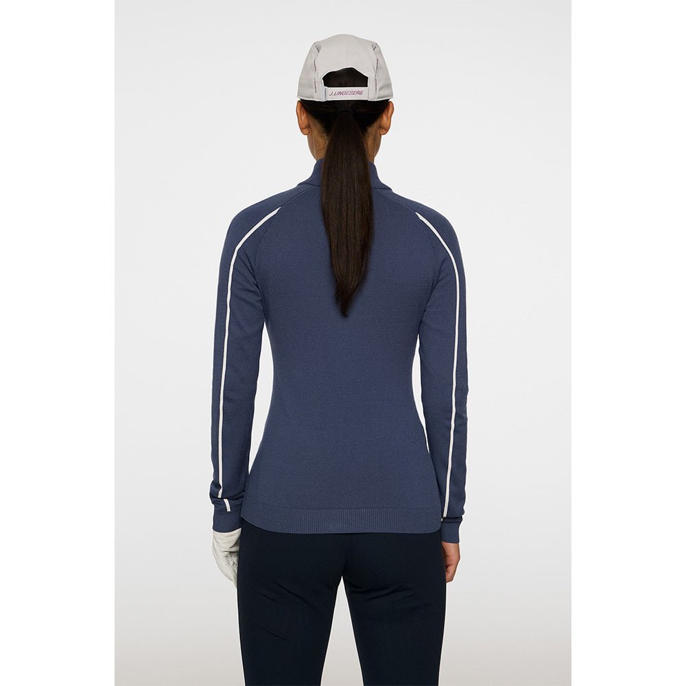 Women's Aubree Knitted Full Zip Sweater - Fairway Styles