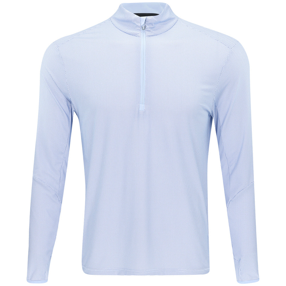 Lightweight Airflow Peached Knit 1/4 Zip Pullover