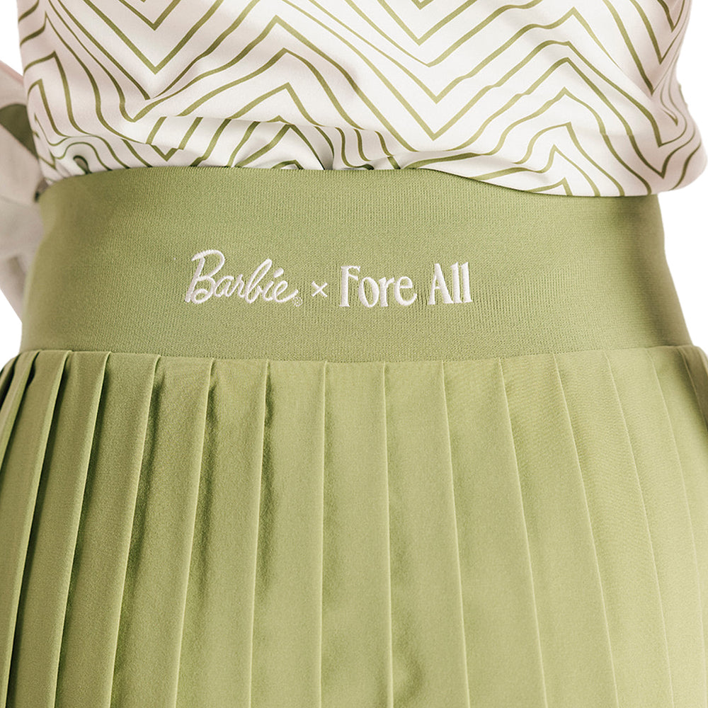 Fore All x Barbie™ Women's Palm Pleat Skort