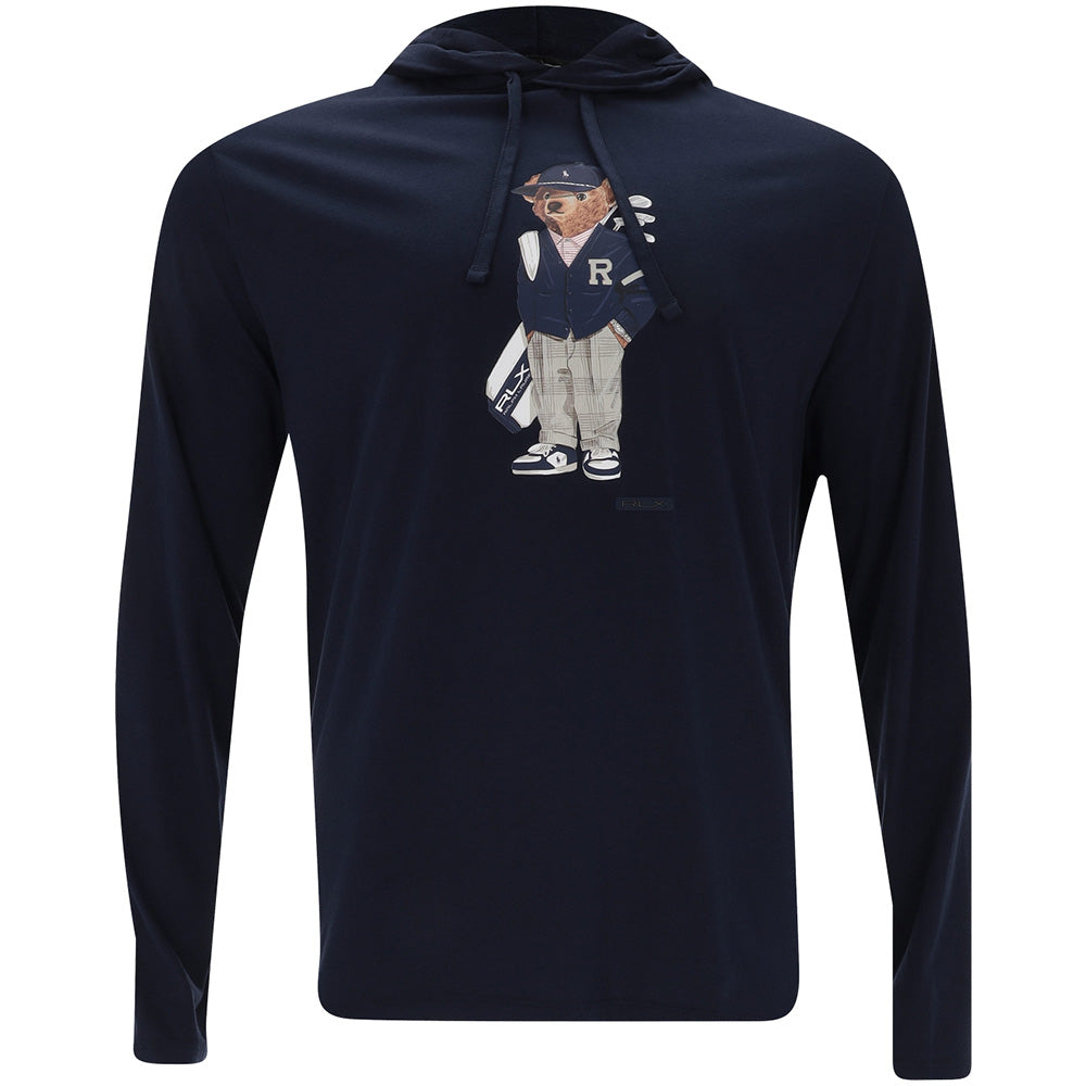 Polo Bear Jersey Long Sleeve Hooded T-Shirt