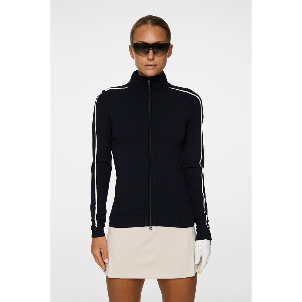 Women's Aubree Knitted Full Zip Sweater