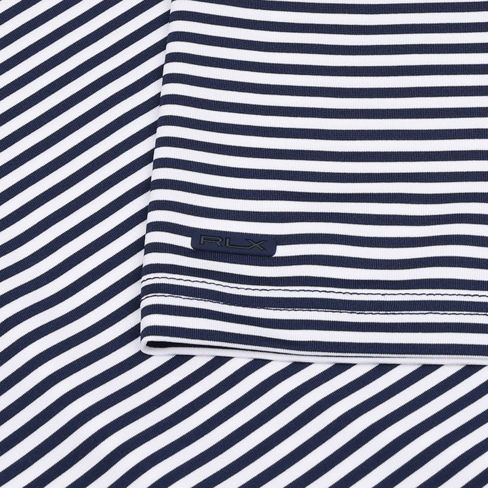 Lightweight Airflow Striped Polo