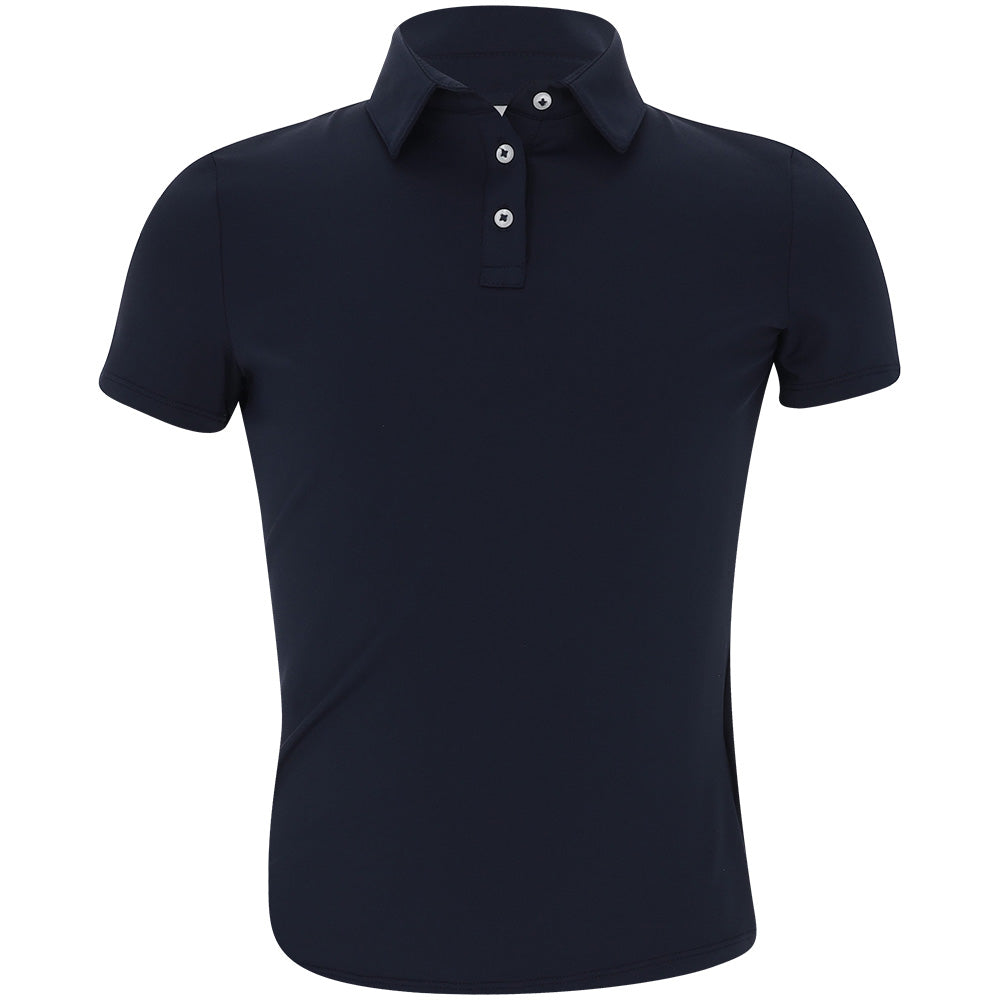 Girls' Self Collar Polo