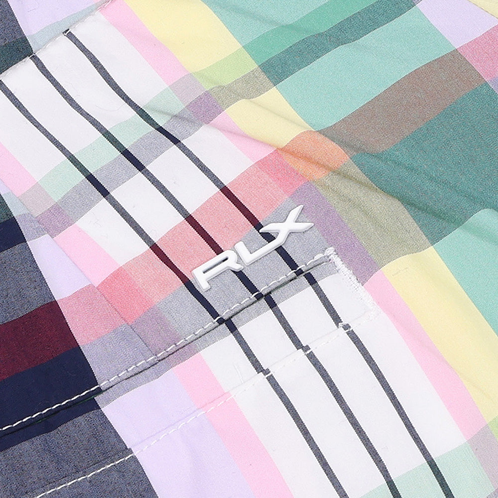 Women's Yard-Dyed Woven Mini Skort