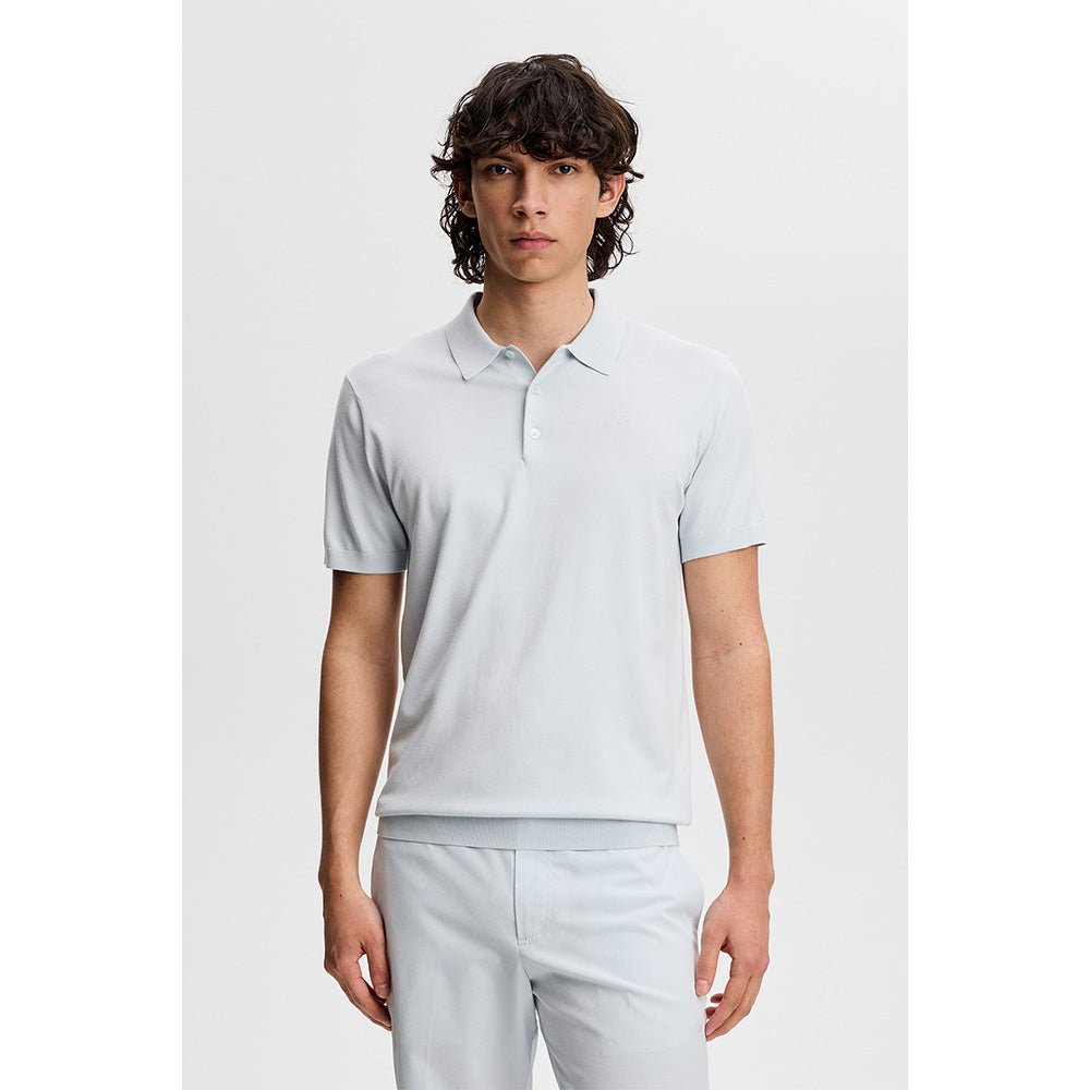 Ridge Knitted Polo