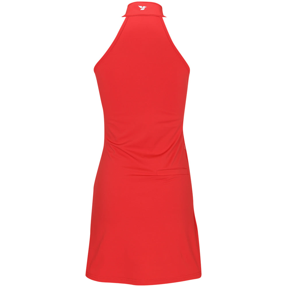 Women's Maia Sleeveless 1/4 Zip Mock Neck Dress