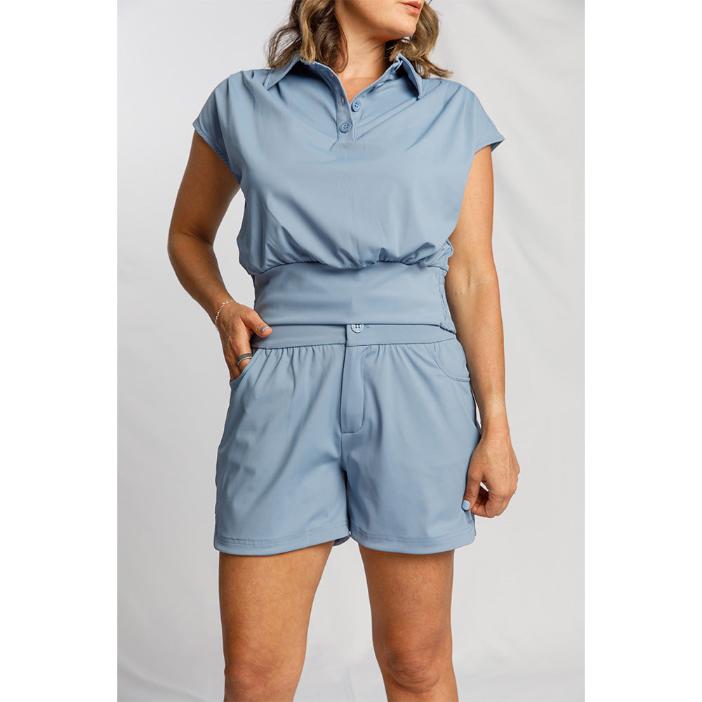 Women's Amelia Cap Sleeve Polo