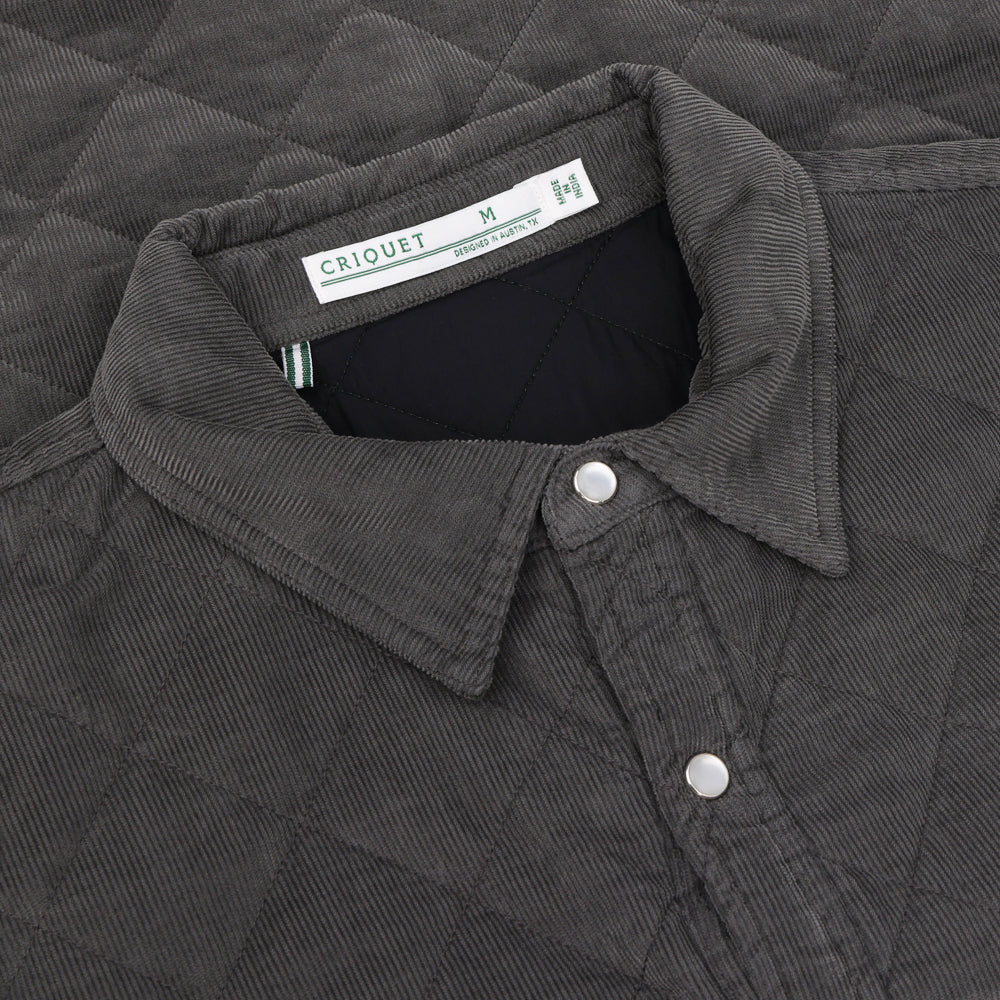 Corduroy Quilted Shacket