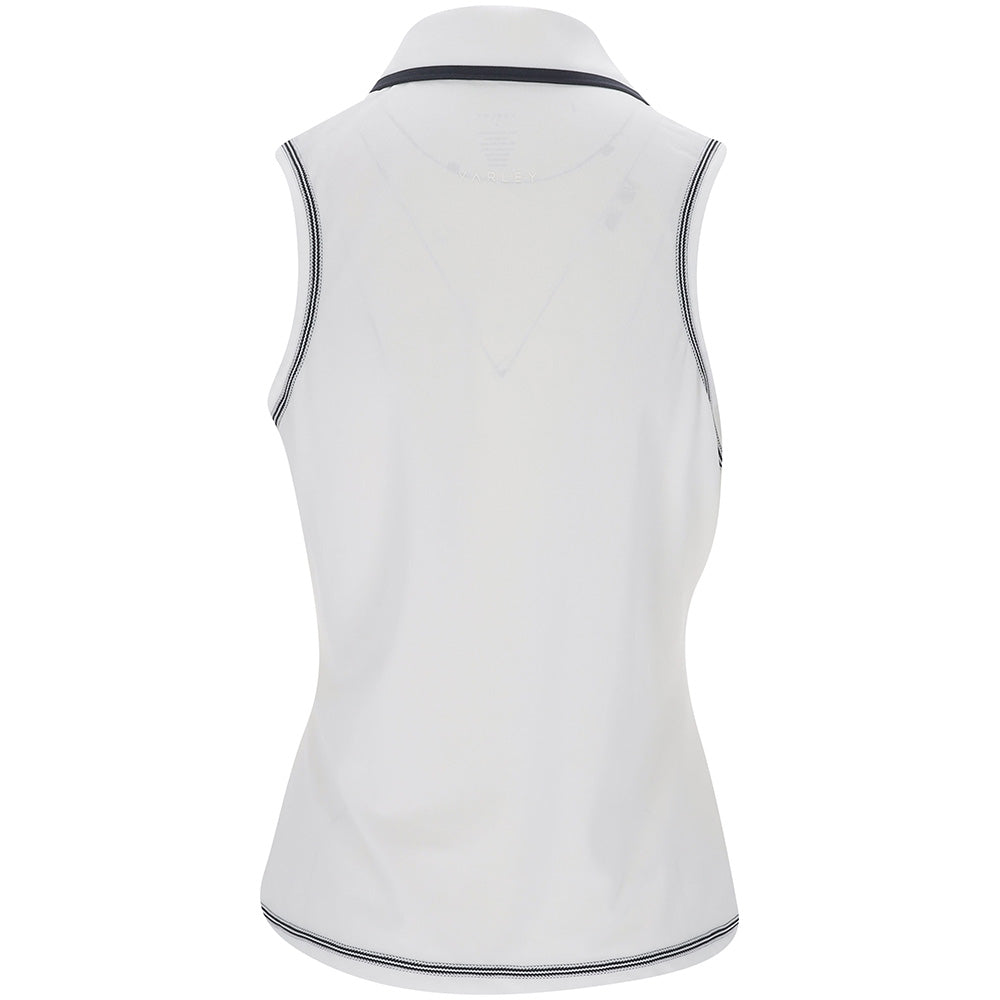 Women's Cammie Performance Sleeveless 1/4 Zip Polo