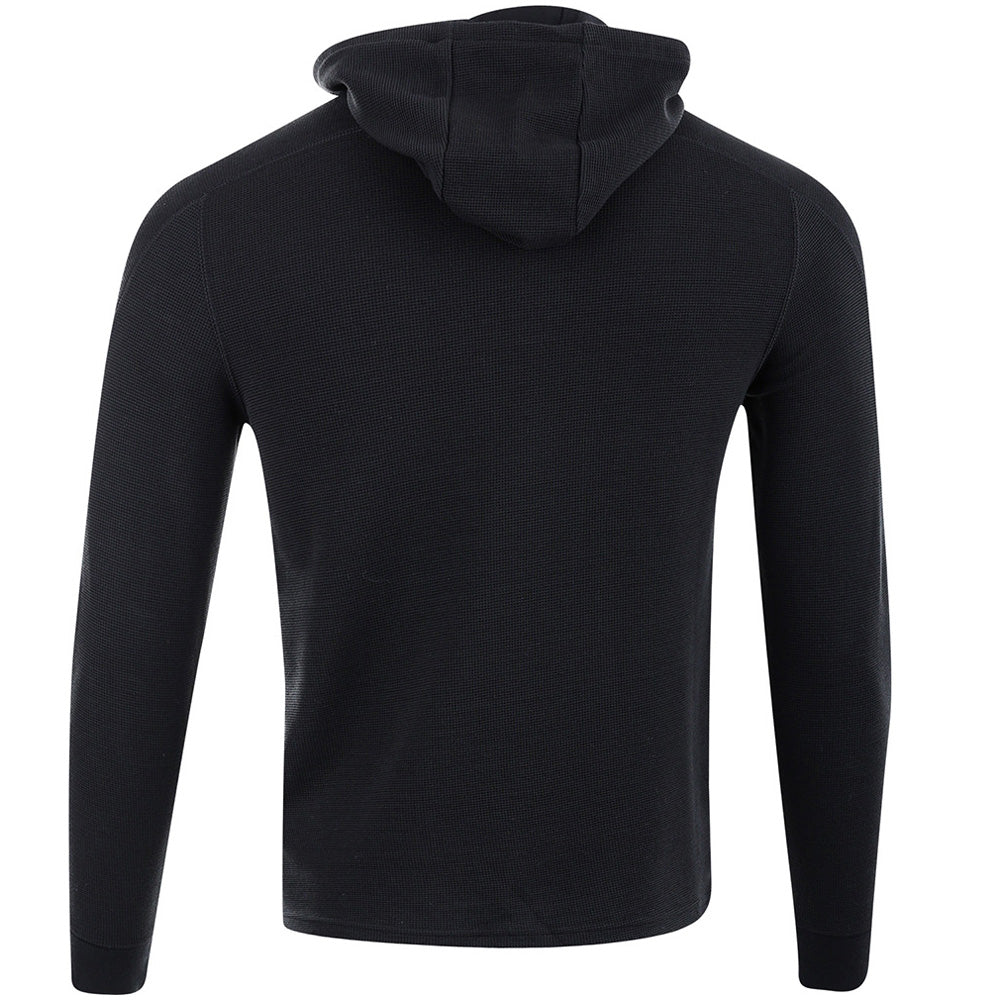 Performance Waffle-Knit Hoodie