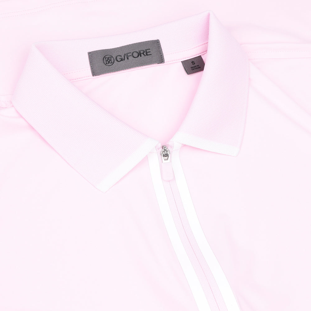 Women's Silky Tech Nylon Long Sleeve 1/4 Zip Polo