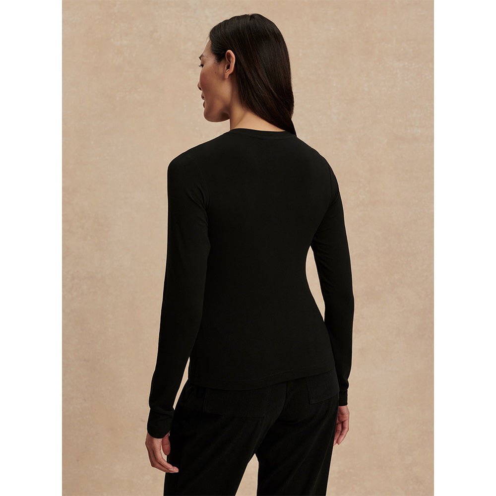 Women's Edna Fitted Long Sleeve T-Shirt - Fairway Styles