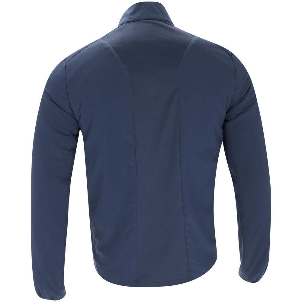 Jersey-Paneled Stretch Jacket