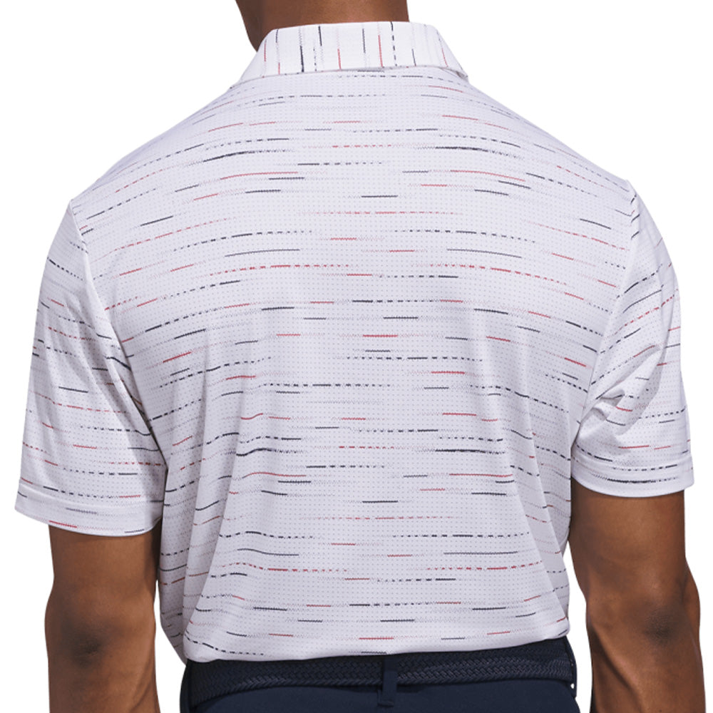Ultimate365 Mesh Glimmer Print Polo