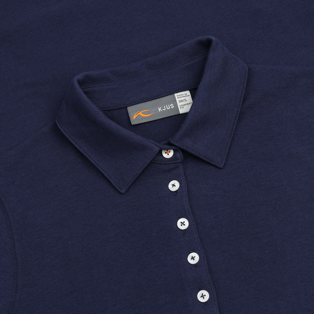 Women's Hollow Pima Polo
