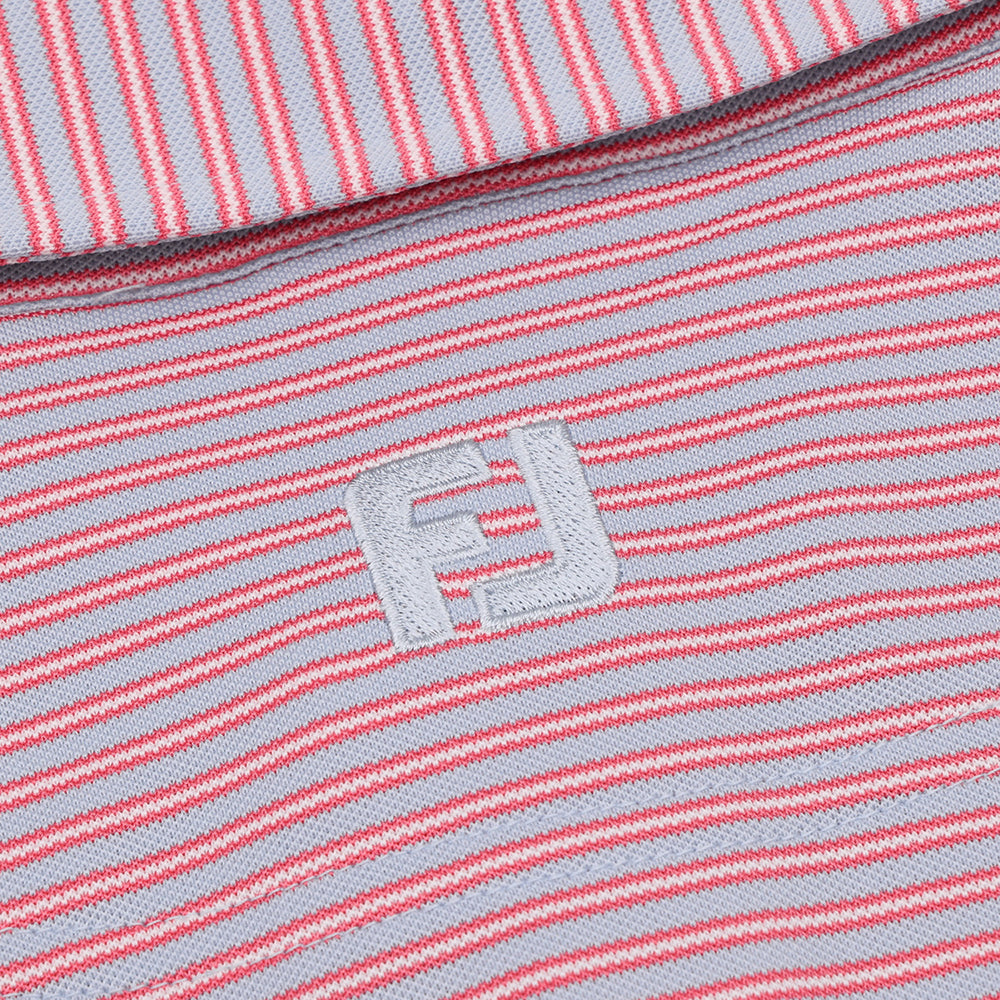 Multi-Stripe Pique Athletic Fit Polo
