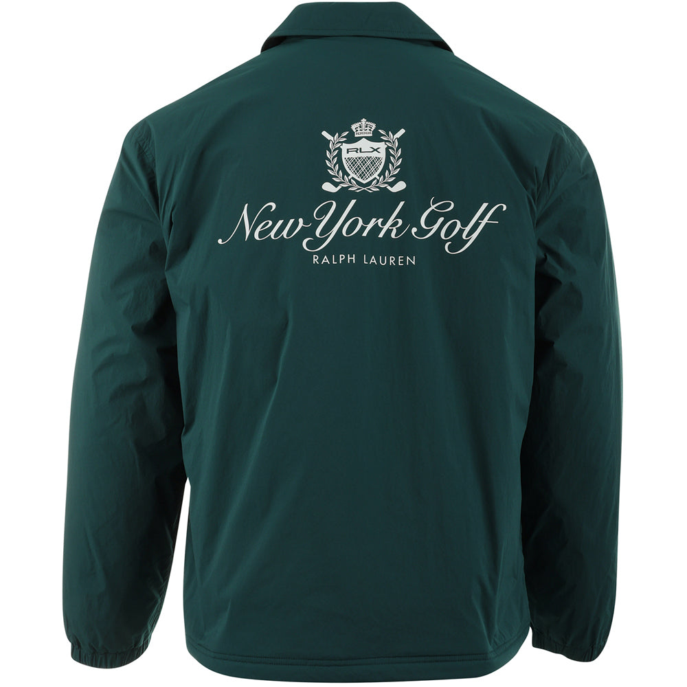 Crest-Print Coach's Jacket