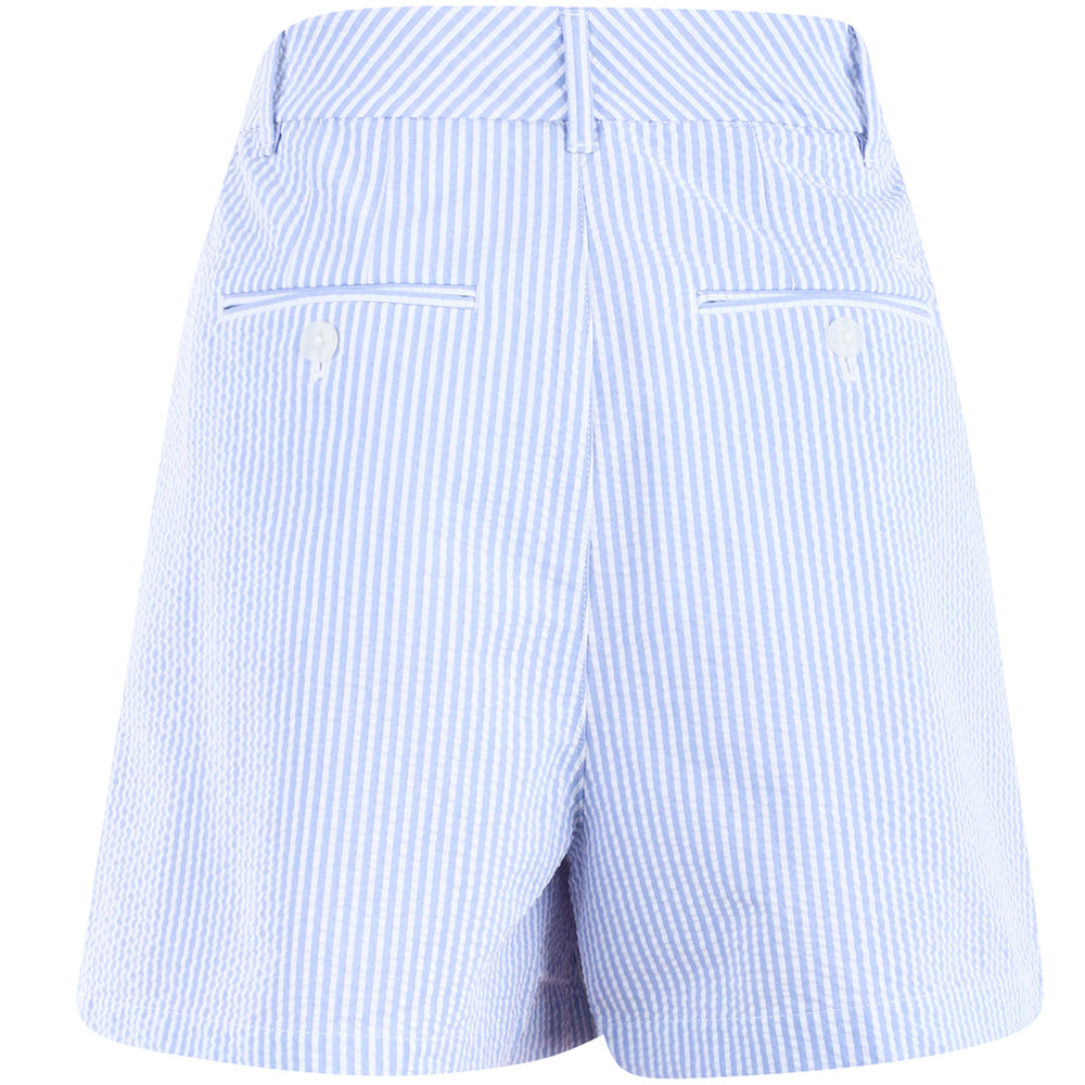 Women's Seersucker Pleated Short