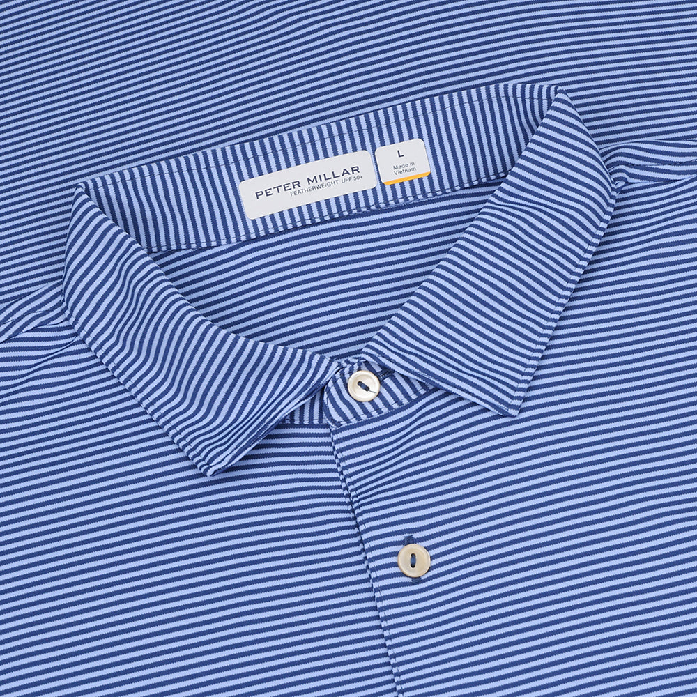 Featherweight Stripe Performance Polo