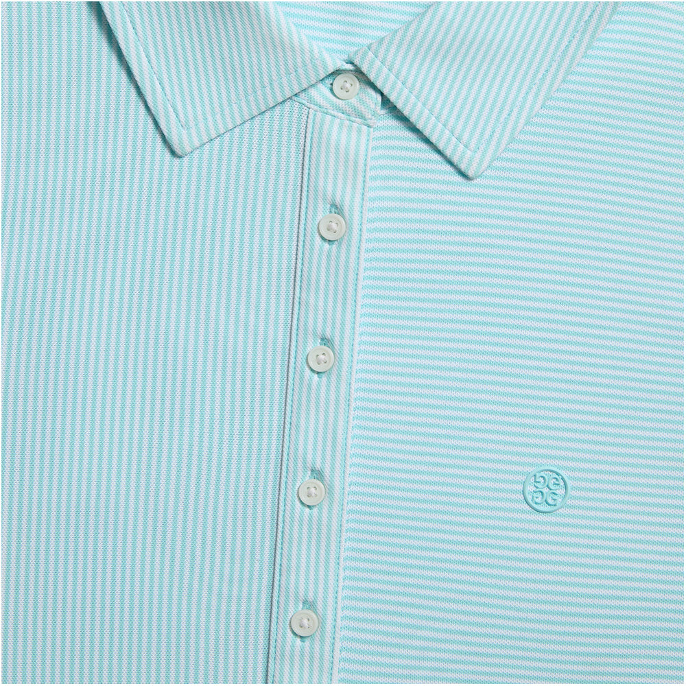 Women's Feeder Stripe Pique Polo