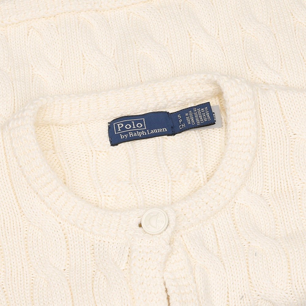 Women's Cable Knit Cotton Blend Cardigan