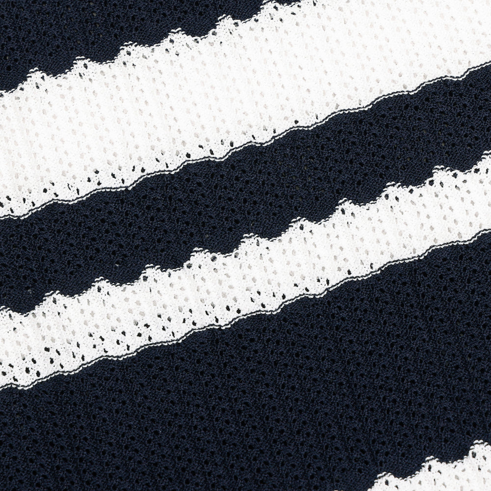 Women's Multi Stripes Knit Polo