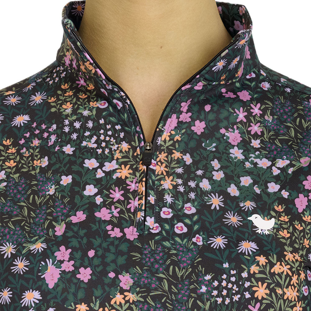 Women's Super Duper Bloom 1/4-Zip Pullover