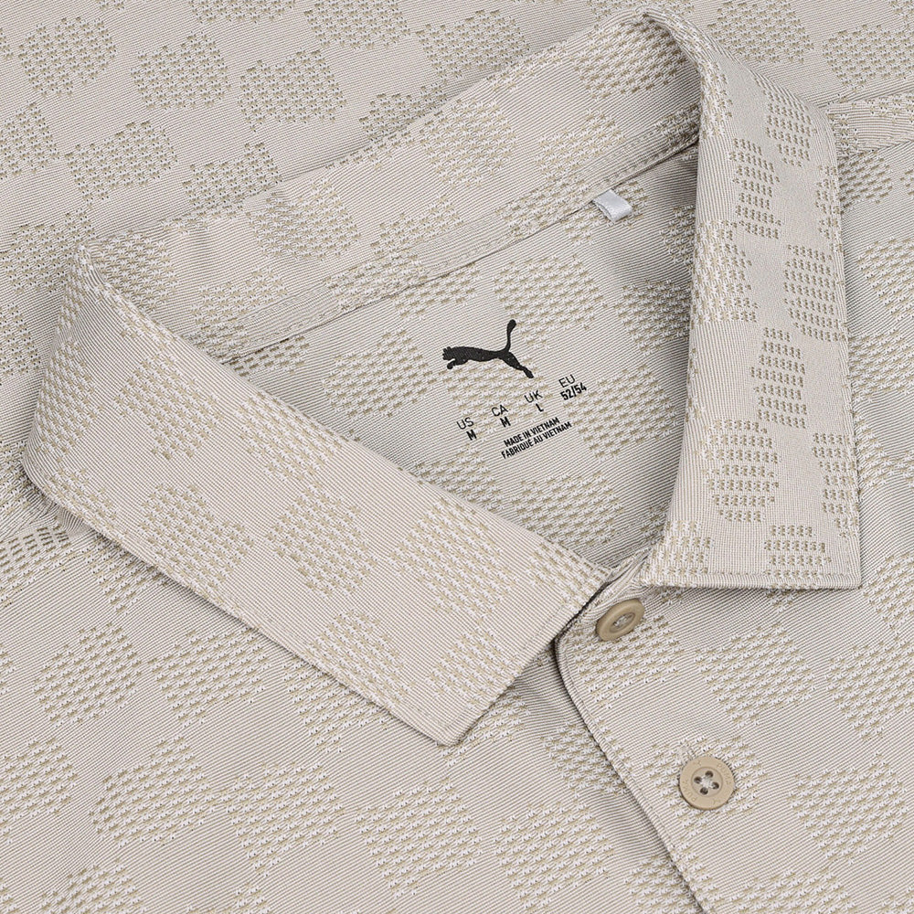 MATTR Check Jacquard Polo
