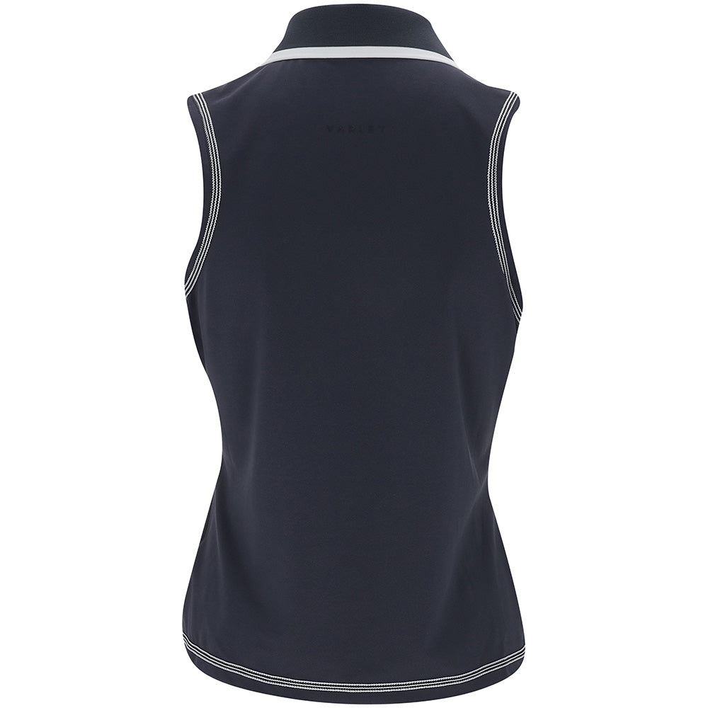Women's Cammie Performance Sleeveless 1/4 Zip Polo