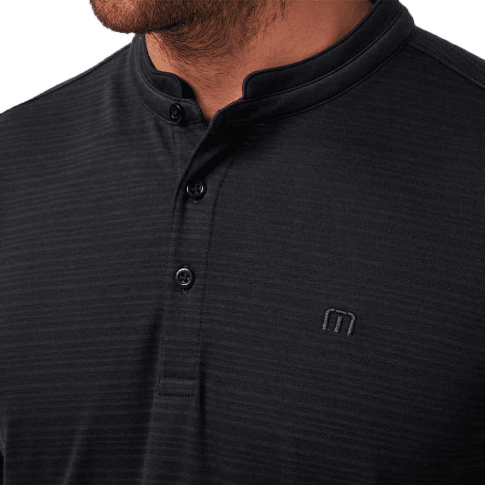 Sunny Days Ahead Banded Collar Polo