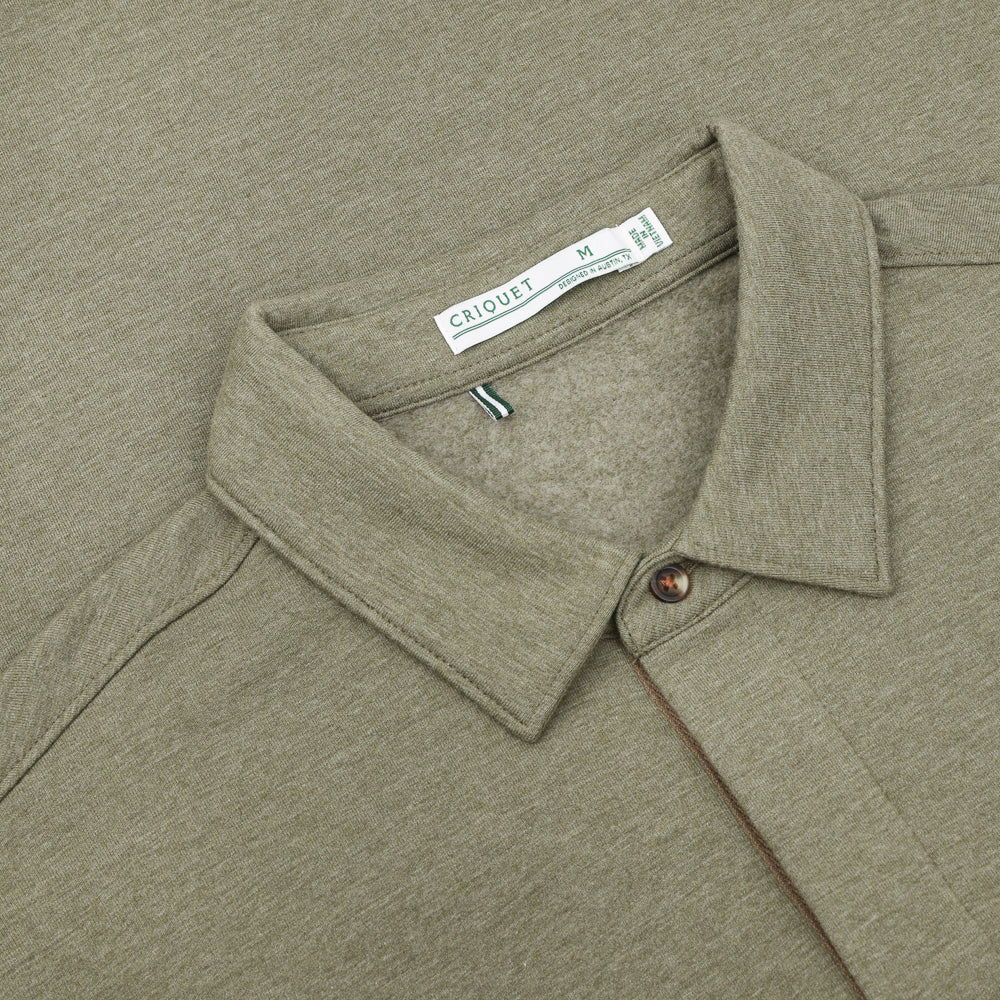 Collared Sweatshirt