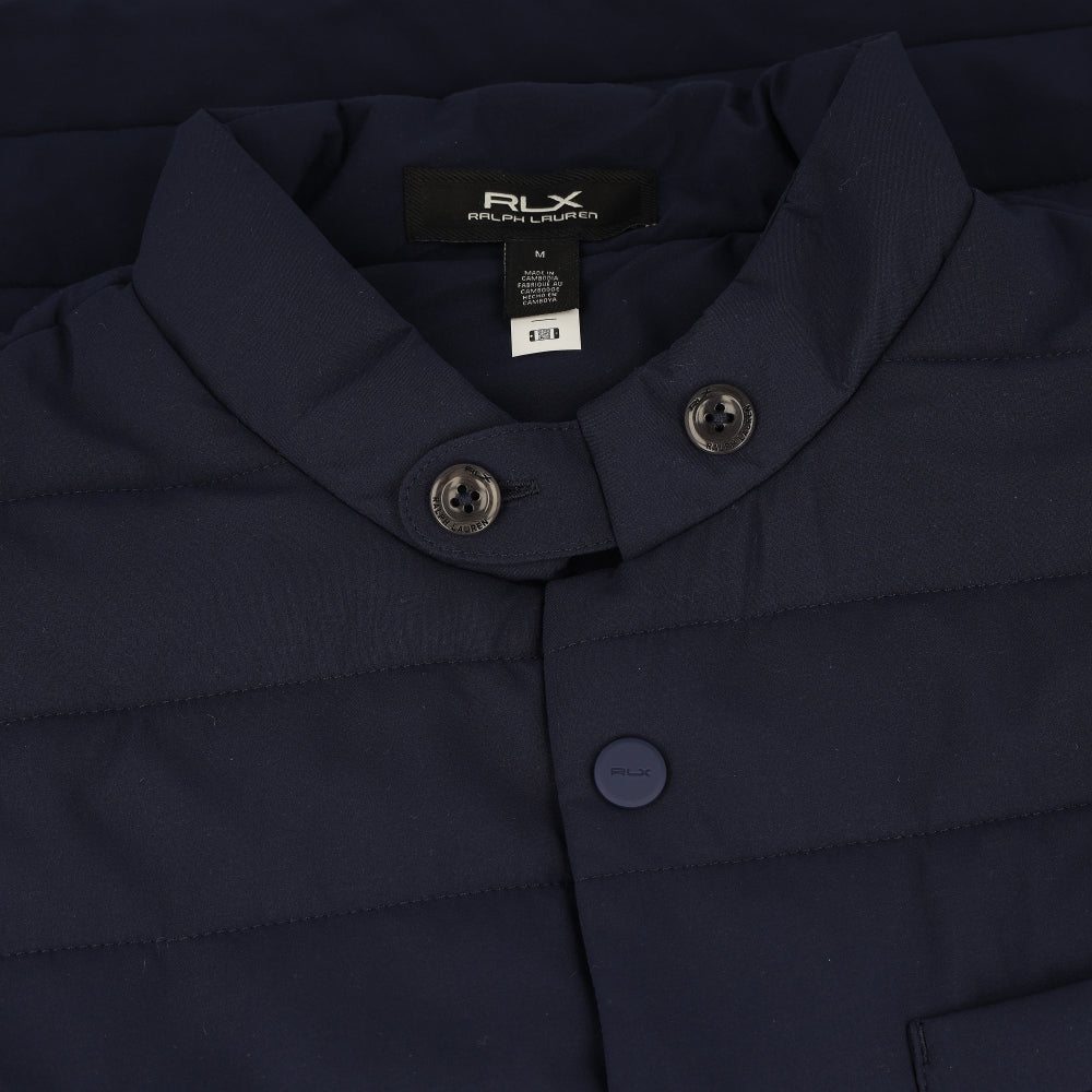 Quilted Mock Neck Vest