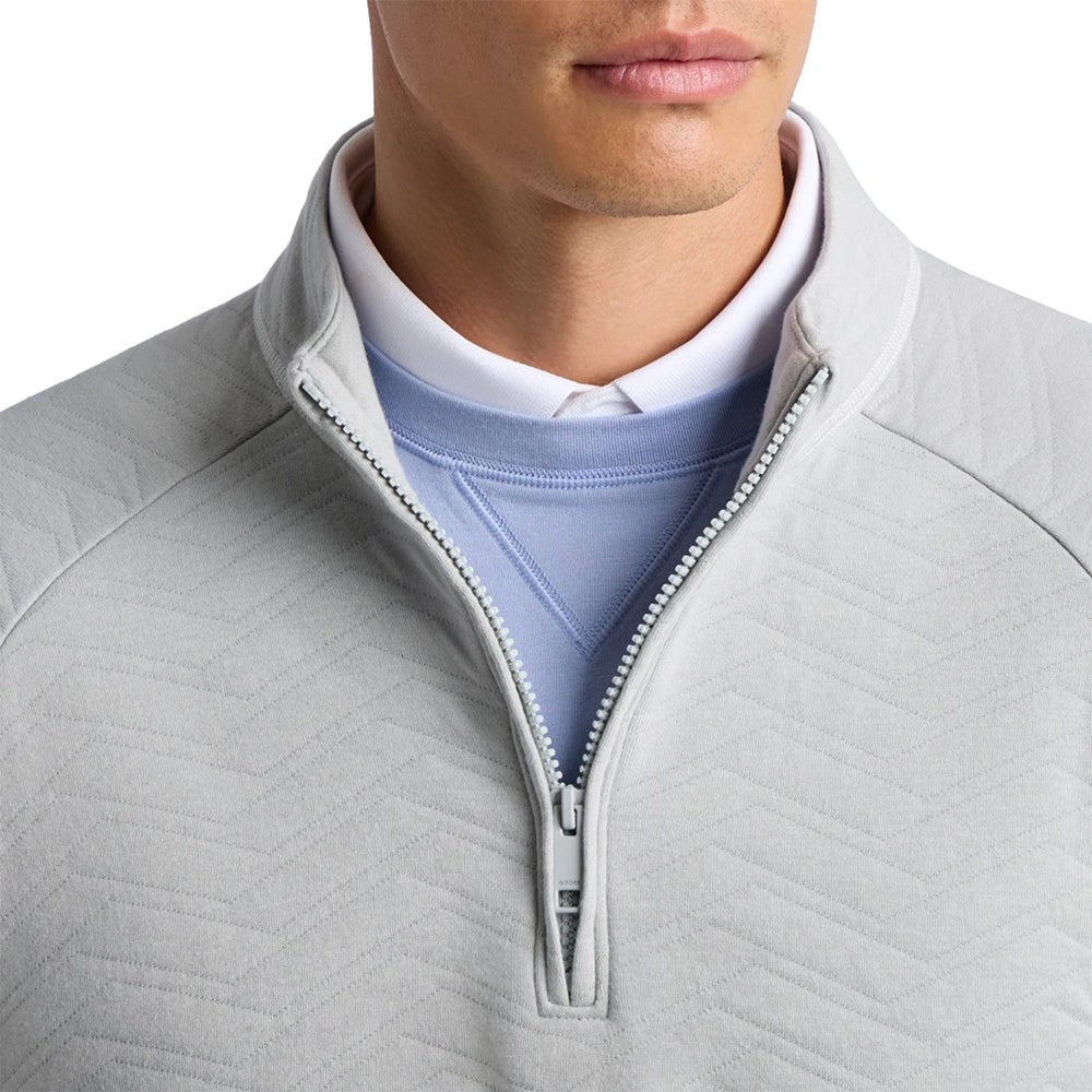 Dunes Cotton Quilted 1/4 Zip Pullover
