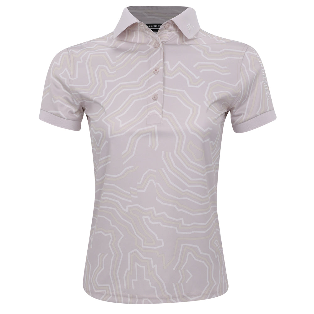 Women's Tour Tech Print Polo