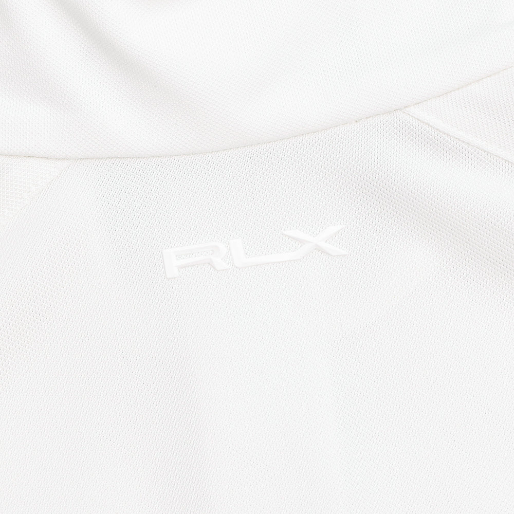 Girls' Tricolor Sleeveless 1/4 Zip Mock Neck Polo