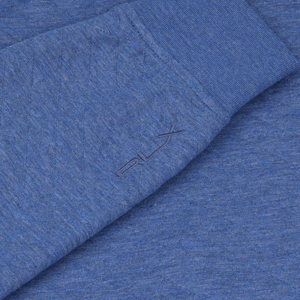 Quilted Double Knit 1/2 Zip Pullover
