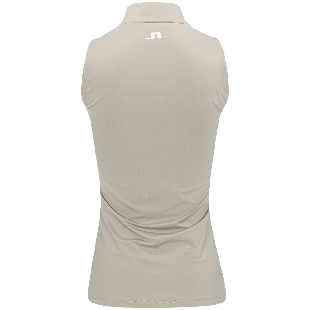 Women's Tiana Print Sleeveless 1/4 Zip Top