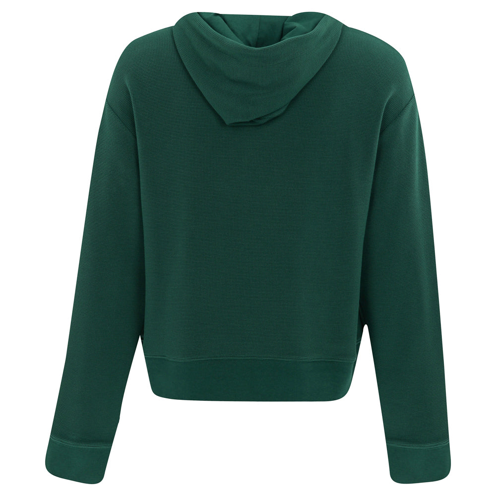 Women's Waffle-Knit Hoodie