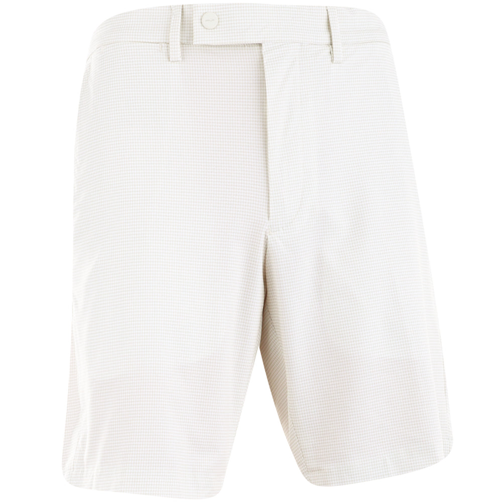 Tailored Fit Houndstooth Shorts