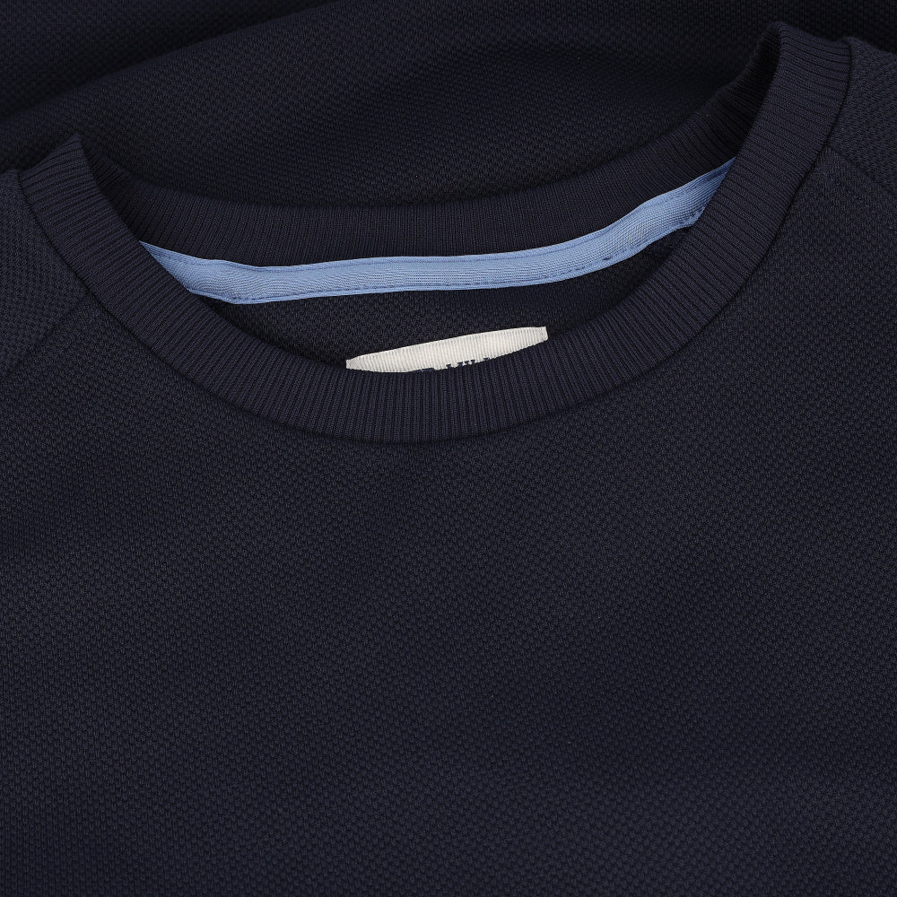 Cradle Piqué Performance Crewneck