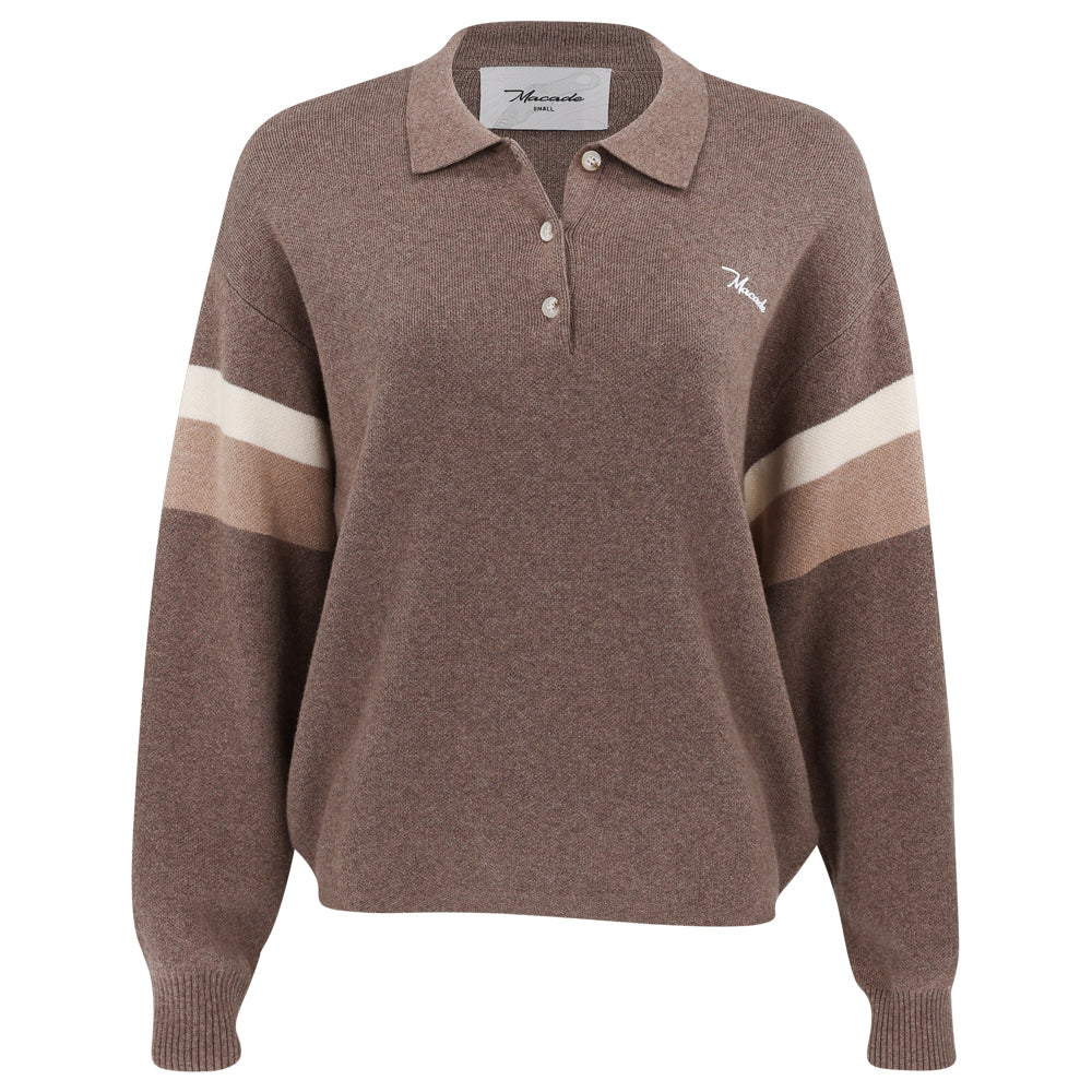 Women's Lite Knit Polo Sweater