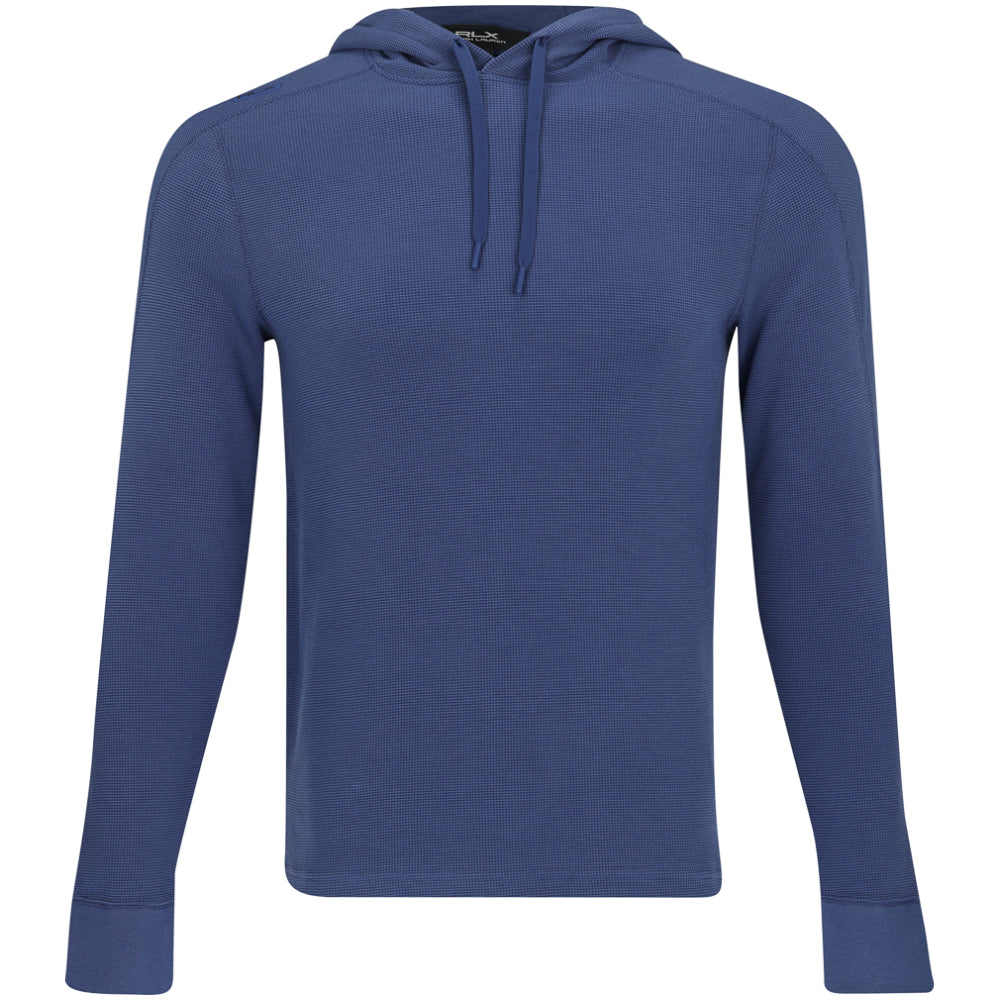 Performance Waffle-Knit Hoodie