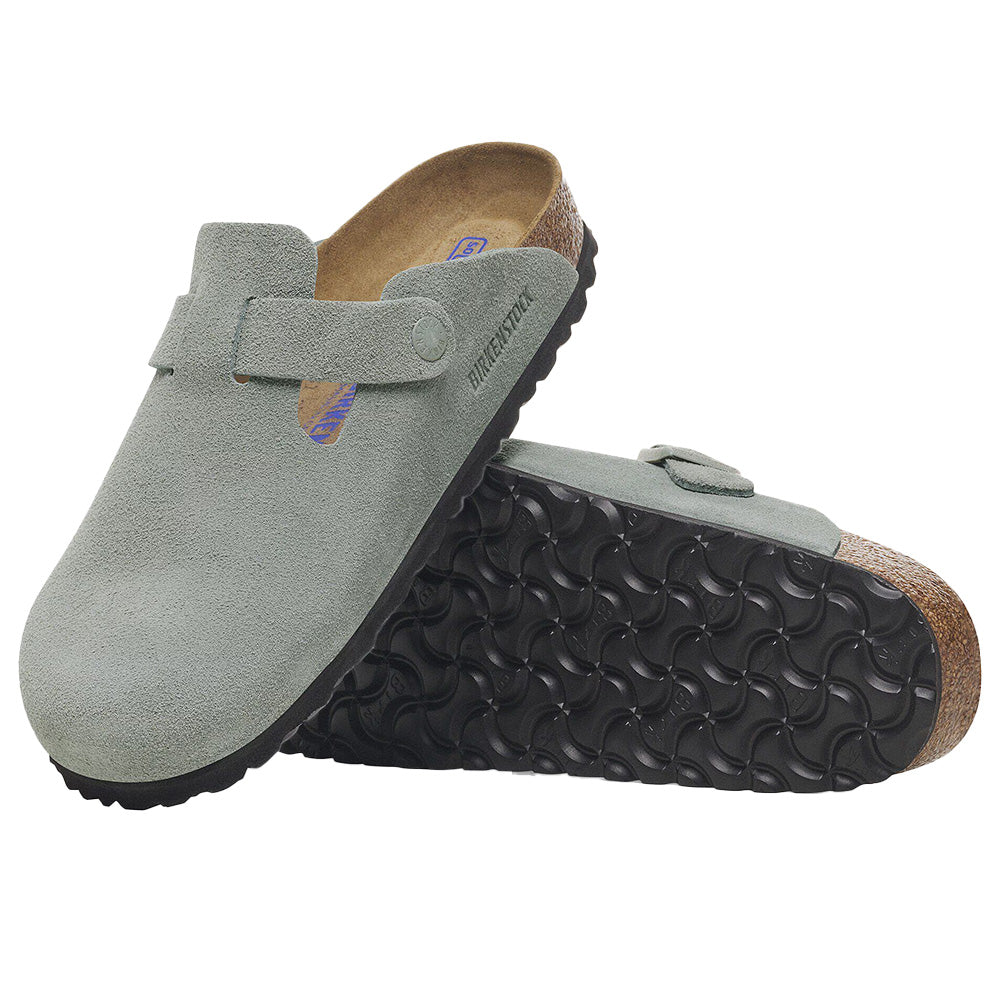 Boston Soft Footbed Suede Leather Shoes