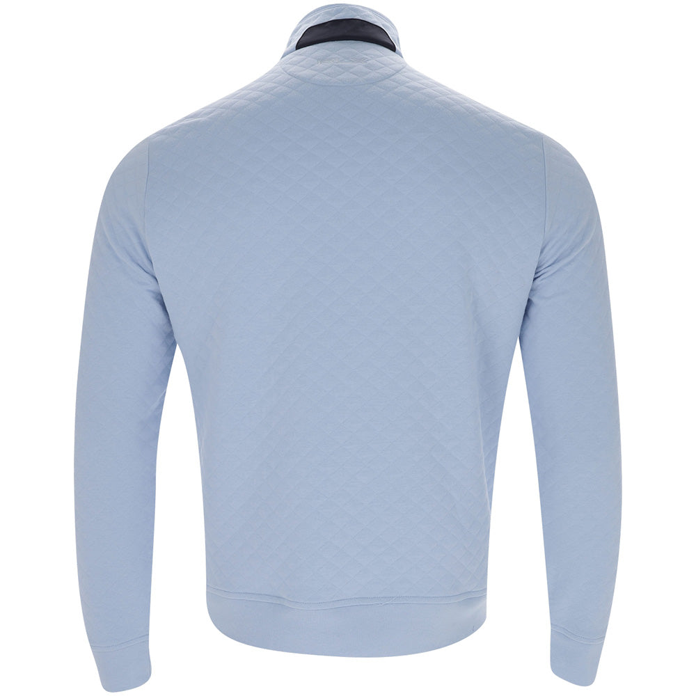 Boys' Quilted Double Knit 1/4 Zip Pullover